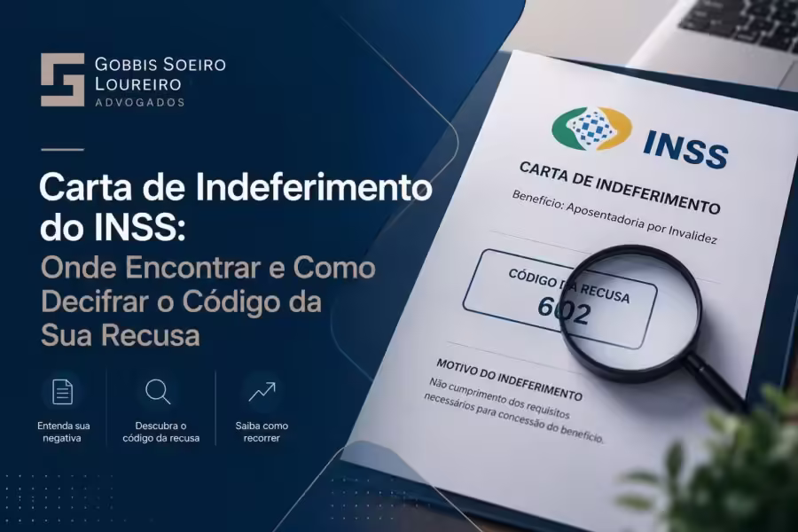 Carta de Indeferimento do INSS: Onde Achar e Decifrar o Código